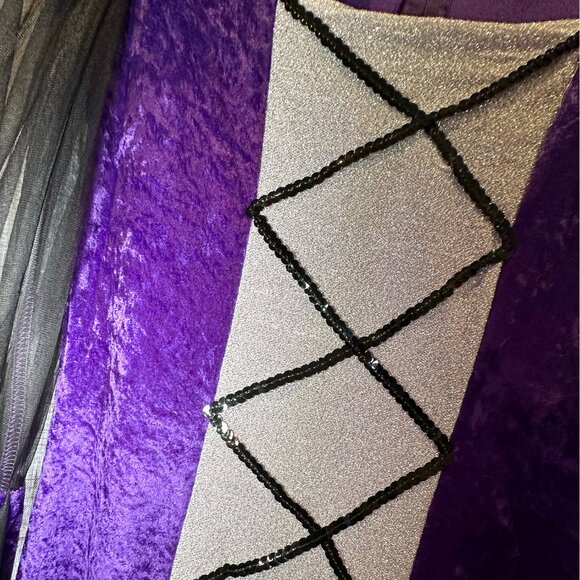 Charades Costume Dress Renaissance Medieval Witch Queen Vampire Vintage 90s - Picture 7 of 11